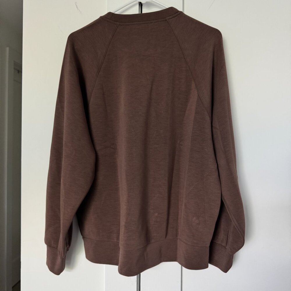 Prana Shea Soft Crewneck + Shorts Set in Mocha - Picture 3 of 4